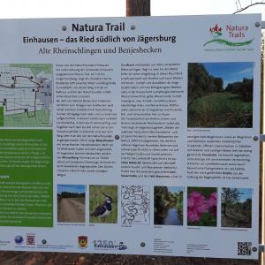 Naturatrail Einhausen Schild